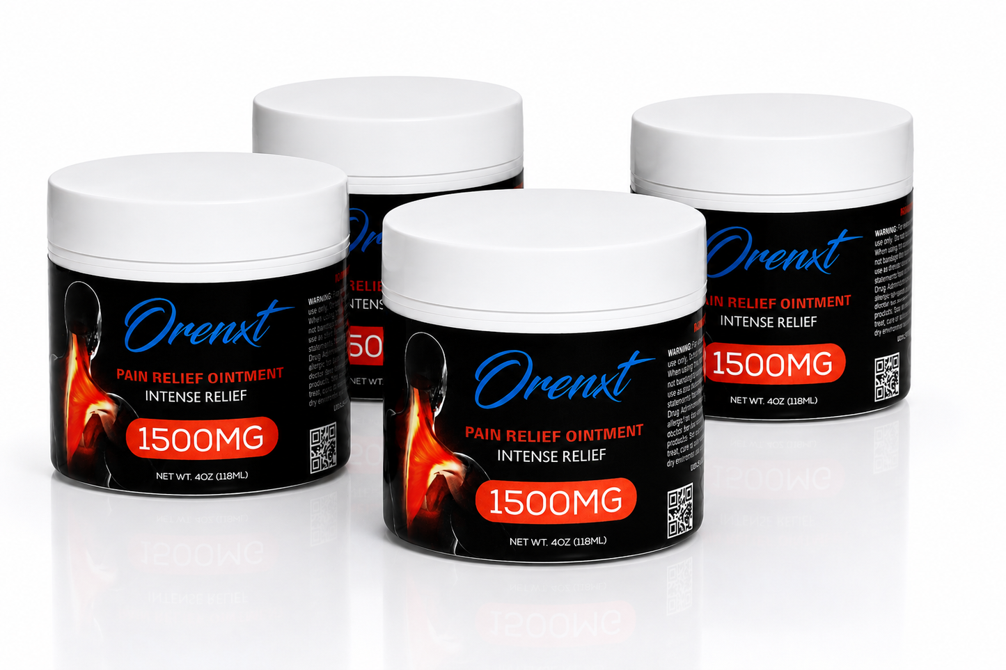 ORENXT Everyday Body Balm - 4-Pack Bundle Save 30% Family Size